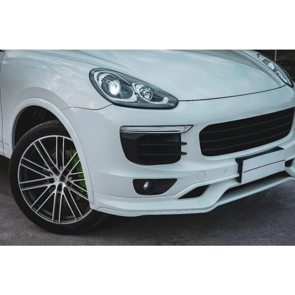 km High-Performance Cayenne Bodykit for 958.2-9Y0.1 Upgrades New Front Lip and Rear Bumpers PP+PU Material Bolt-On Car Styling